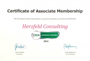 Certificate ECA Membership